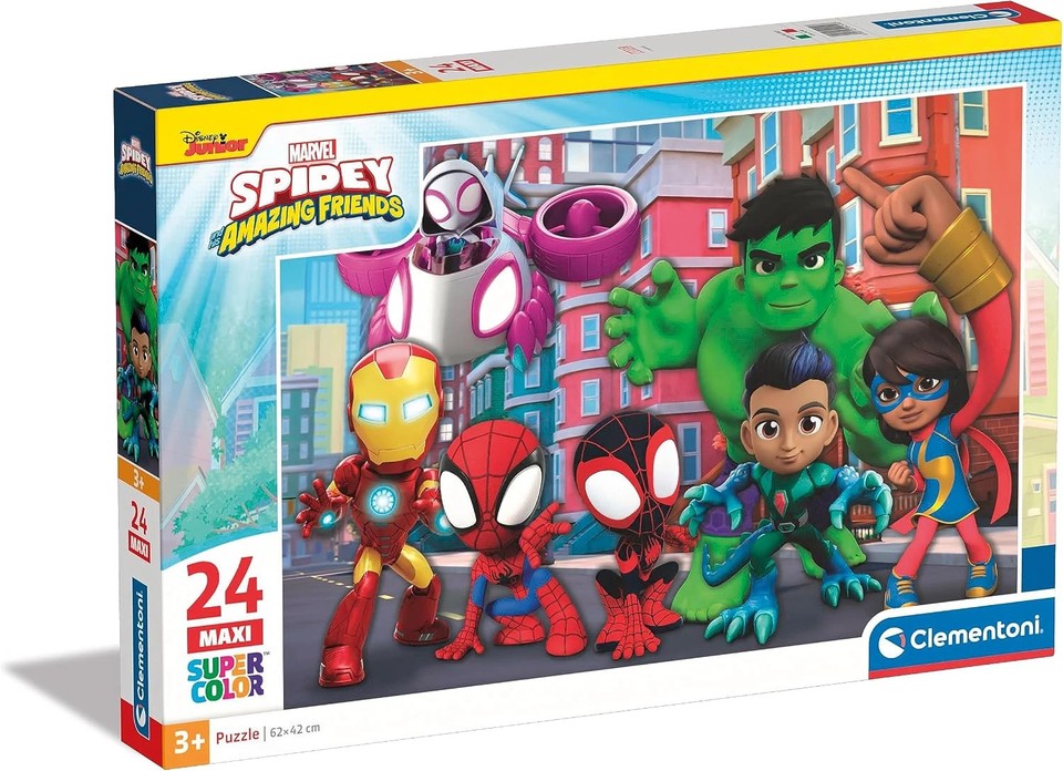 PUZZLE-24-PEZZI-SPIDEY-AND-FRIENDS-