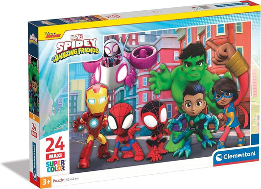 PUZZLE-24-PEZZI-SPIDEY-AND-FRIENDS-