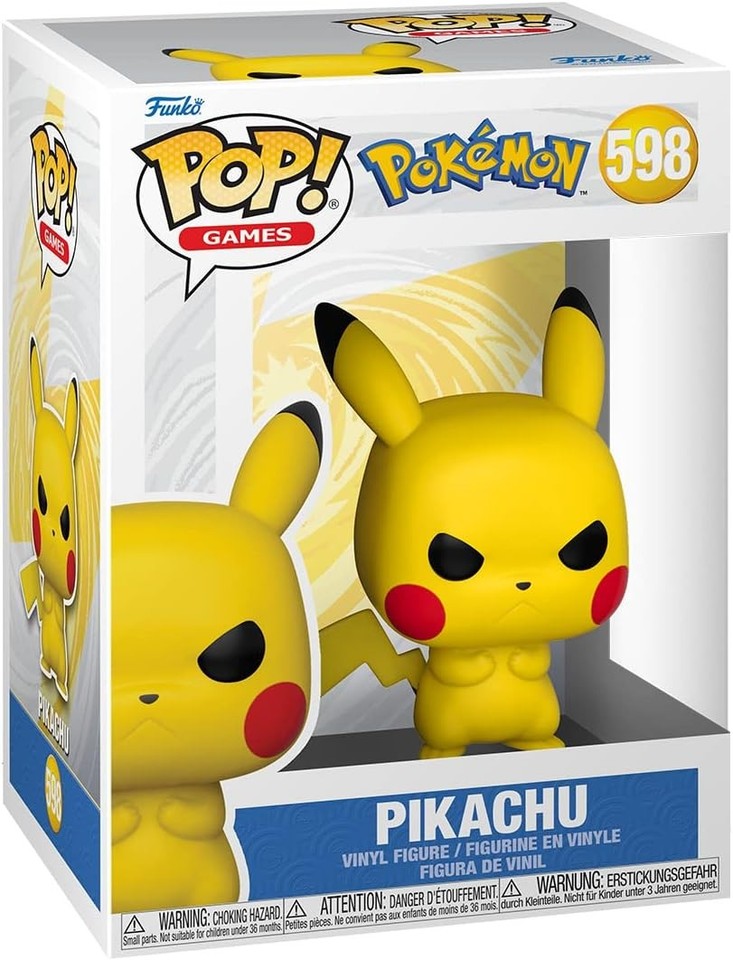 POP PIKACHU ARRABBIATO