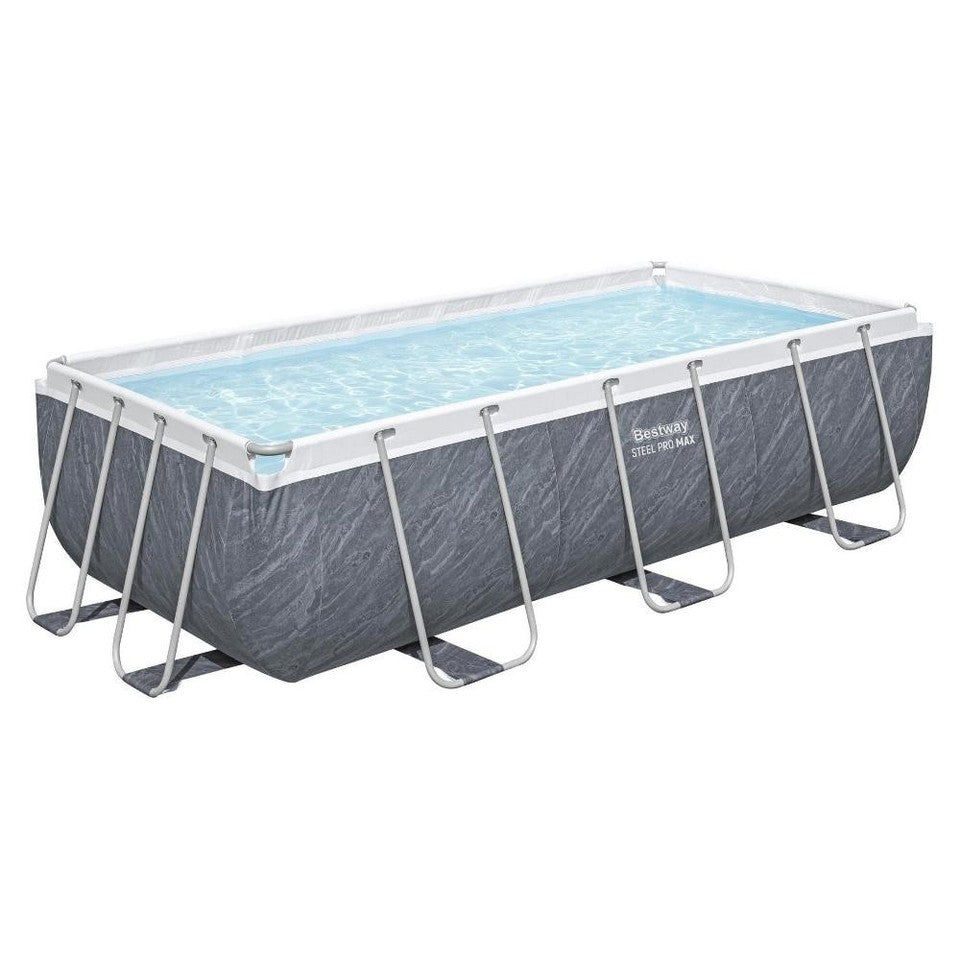 PISCINA POWER STEEL RETTANGOLARE