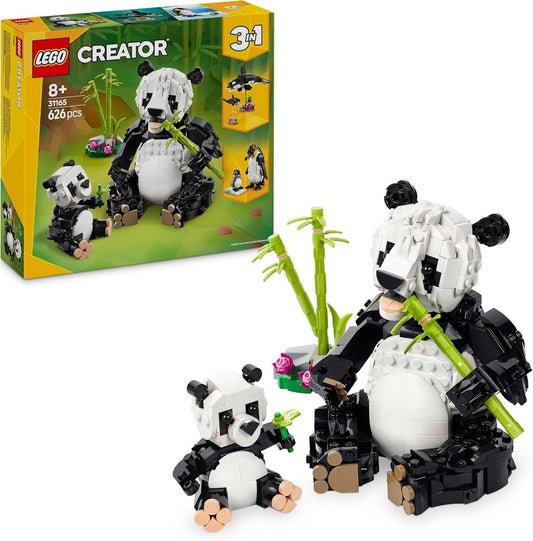 LEGO CREATOR 31165 - FAMIGLIE DI ANIMALI PANDA
