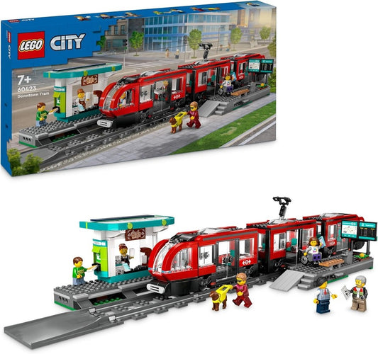LEGO CITY 60423 TRAM E FERMATA DEL TRAM 