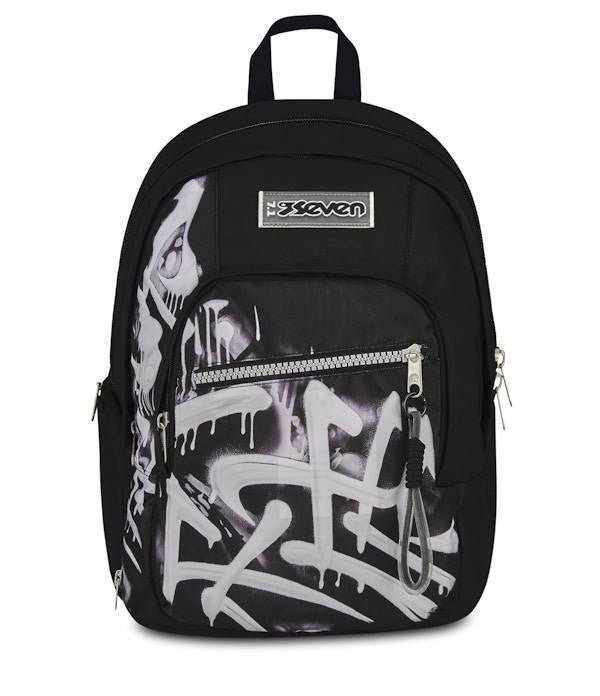 ZAINO DUAL DETACH PLUMPLY LINE BOY NERO