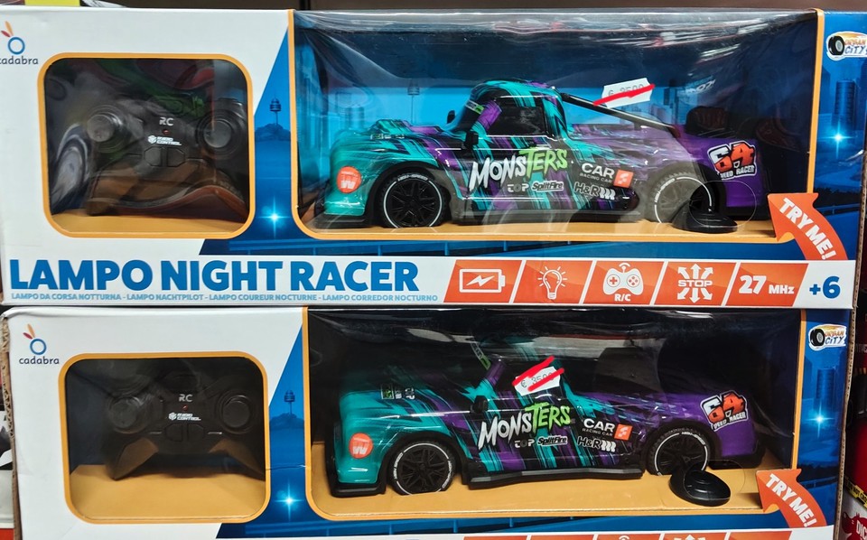 URBAN CITY LAMPO AUTO MONSTERS NIGHT LIGHT R/C