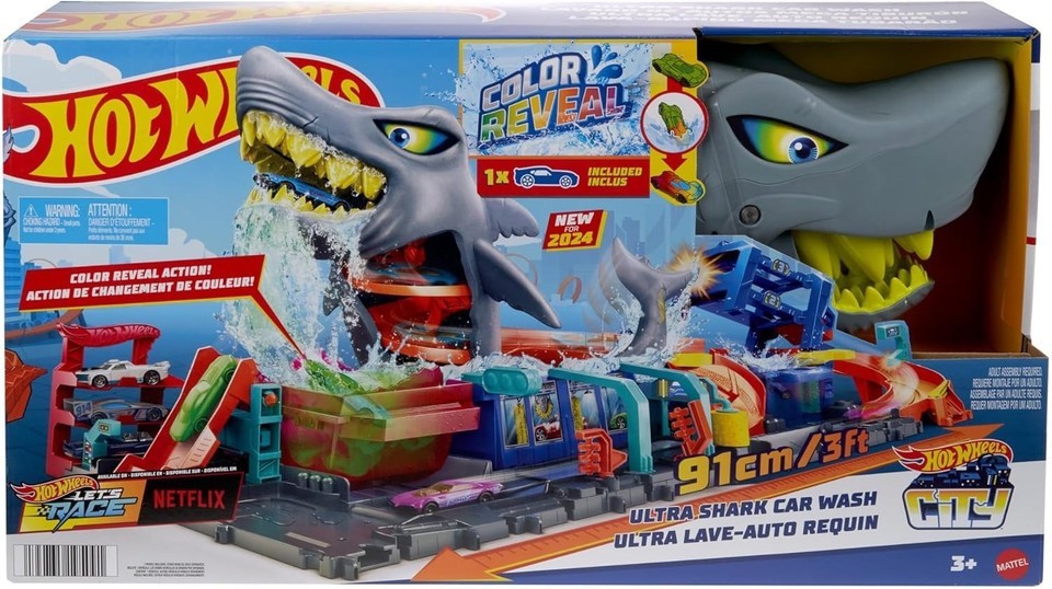 HOT WHEELS - AUTOLAVAGGIO MEGA SQUALO