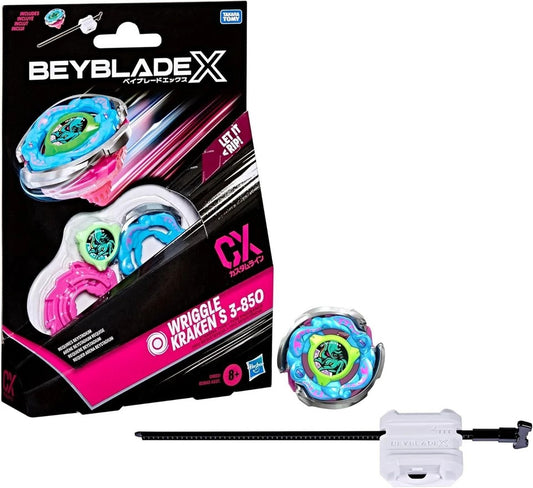 BEYBLADE X STARTER PACK WRIGGLE KRAKEN