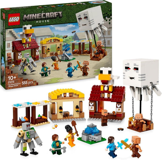 21273 LEGO MINECRAFT ATTACCO AL VILLAGGIO DEL GASHT-PALLONE