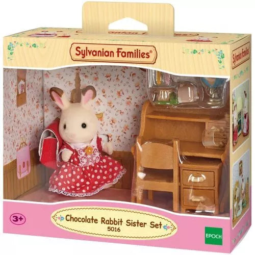 SYLVANIAN FAMILIES- CONIGLIO SORELLA CIOCCOLATO SET