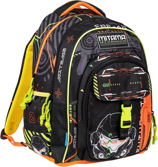ZAINO NEW PLUS FLUO BATTLE BOY