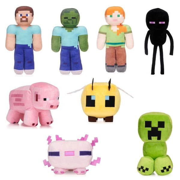 MINECRAFT-PELUCHE-20-CM-SOGGETTO-A-SCELTA
