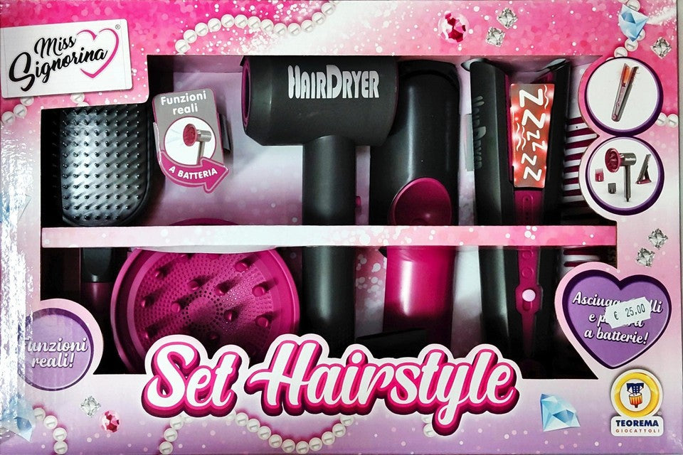 MISS SIGNORINA - SET HAIRSTYLE FUNZIONI REALI