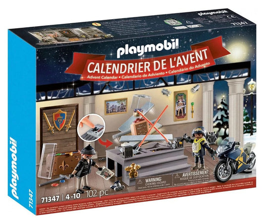 PLAYMOBIL 71347 CALENDARIO DELL'AVVENTO FURTO DEL MUSEO