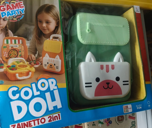 PLASTILINA ZAINETTO 2 IN 1 VERDE