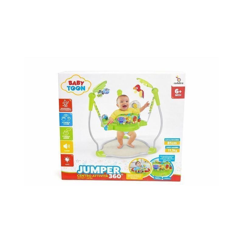 BABY TOON JAMPER ATTIVITA' 360G LUCI E SUONI