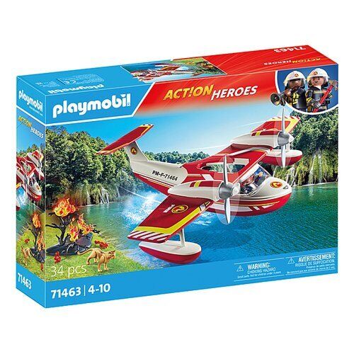 PLAYMOBIL ACTION HEROES 71643 IDROVOLANTE DEI POMPIERI 