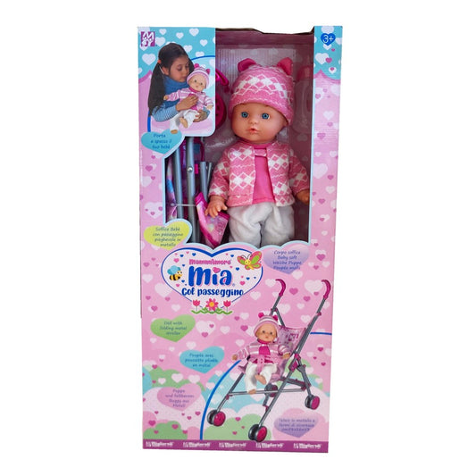 MIO E MIA CON PASSEGGINO 