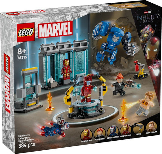 MARVEL - LABORATORIO IRONMAN SALA DELLE ARMAURE