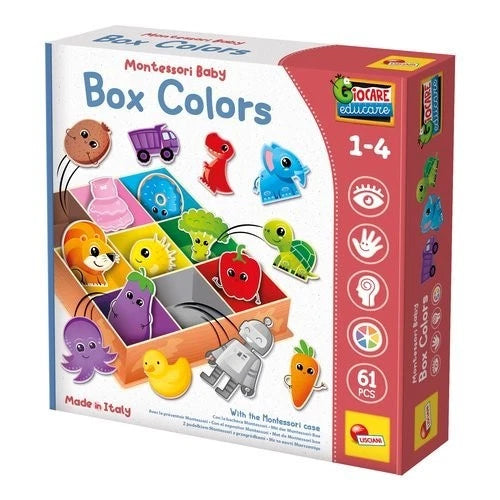 MONTESSORI BABY BOX COLORS 