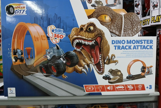 URBAN CITY PISTA MONSTER TRUCK CON LUCI E SUONI