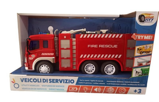 VEICOLO DI SERVIZIO POMPIERI CON BOTTE