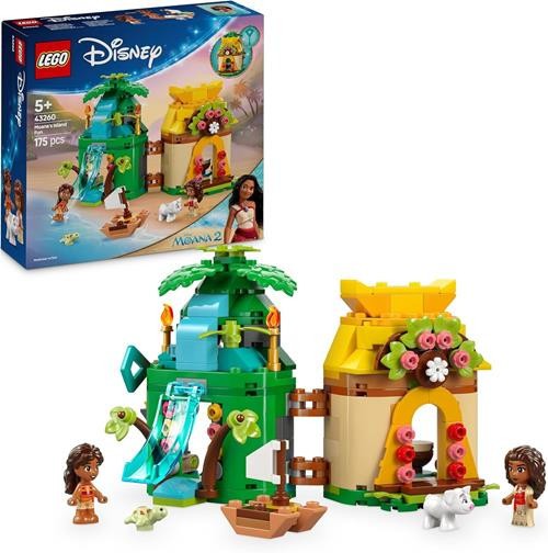 LEGO DISNEY 43260 - DIVERTIMENTO SULL'ISOLA DI VAIANA