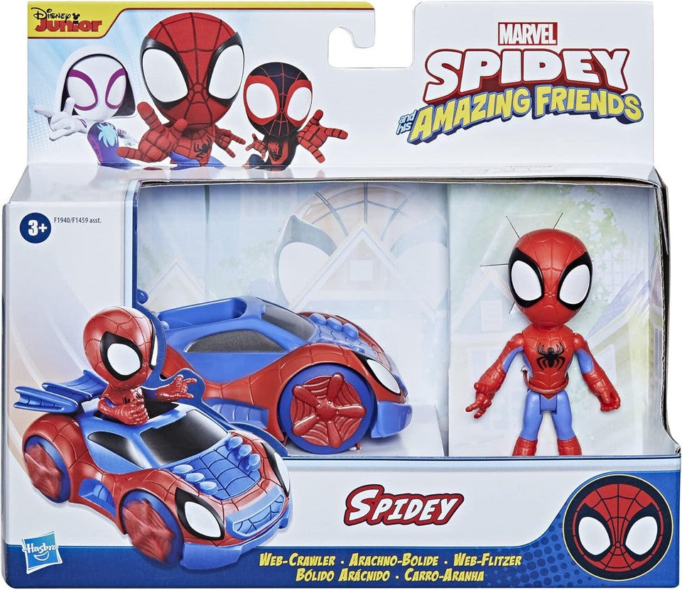 SPIDEY VEICOLI + PERSONAGGIO SPIDEY