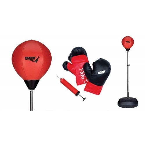 BOXE PUNCHINBALL PRO CON GUANTI