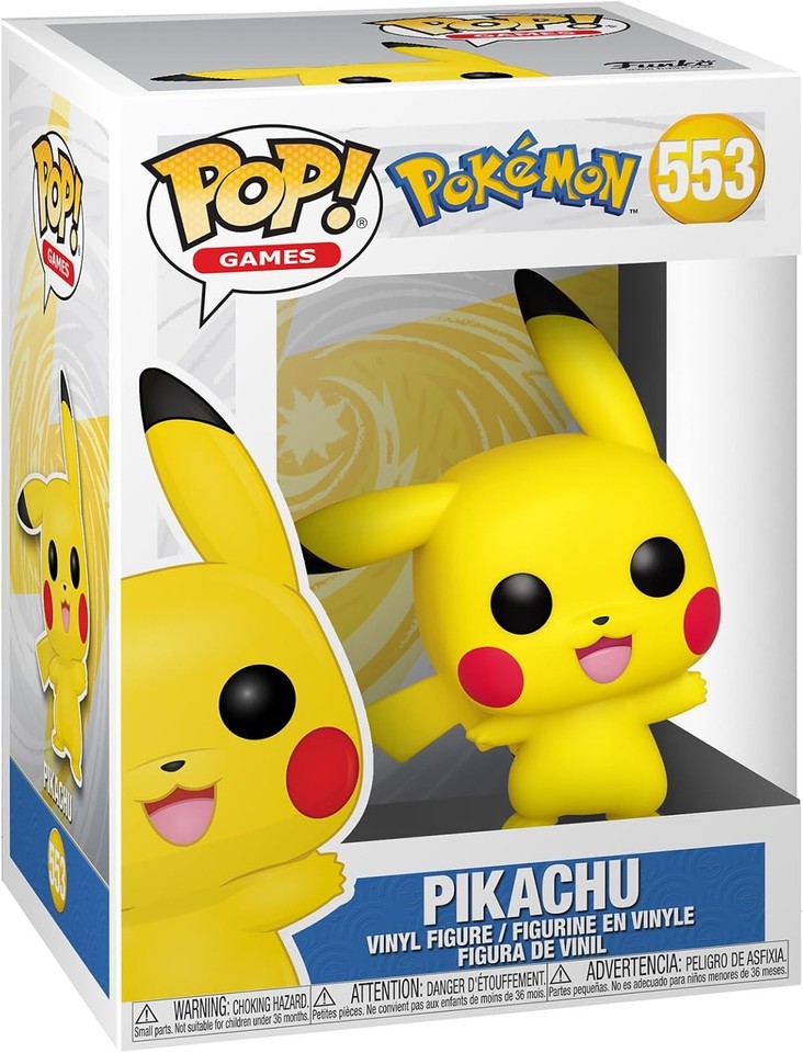 POP PIKACHU SORRIDENTE