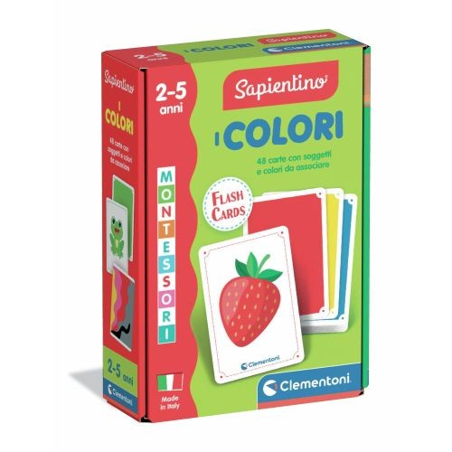 MONTESSORI - FLASHCARD I COLORI