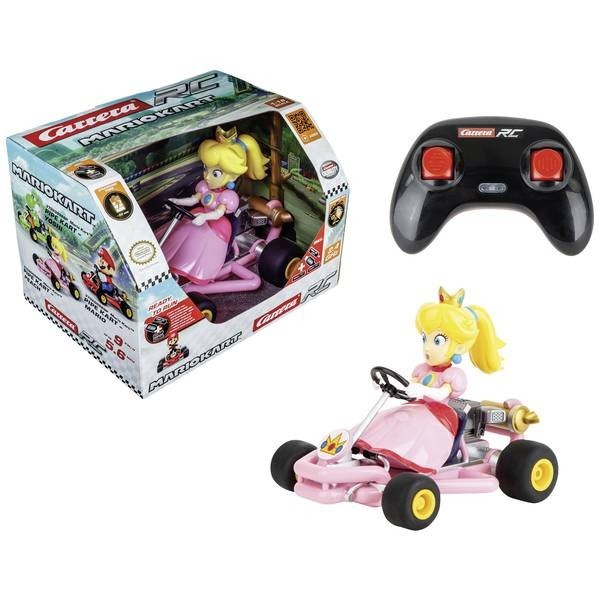 PEACH CON RADIOCOMANDO SUPER MARIO KART
