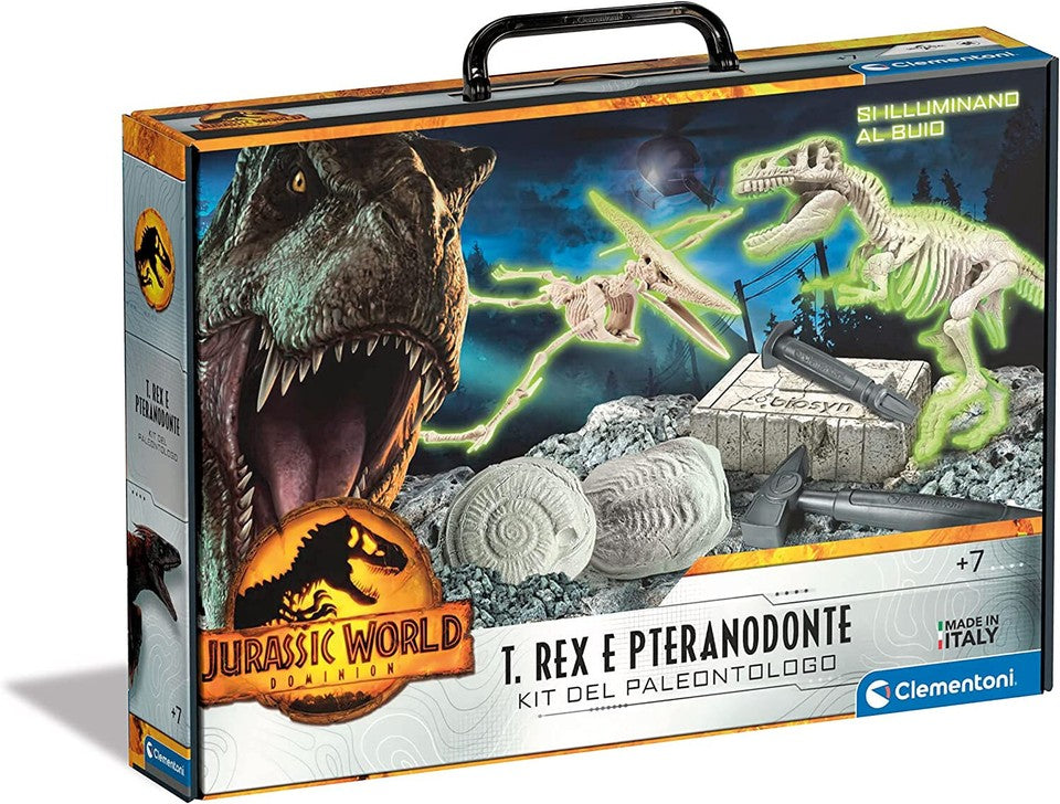 JURASSIC WORLD 3- DINO 2 IN 1 T-REX E PTENARODONTE