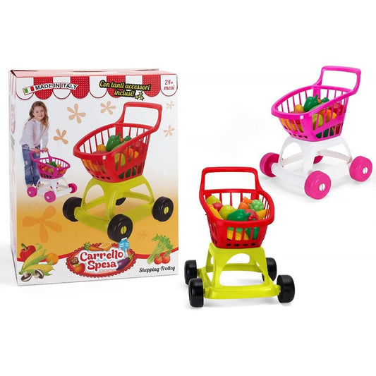 CARRELLO SPESA CON ACCESSORI 