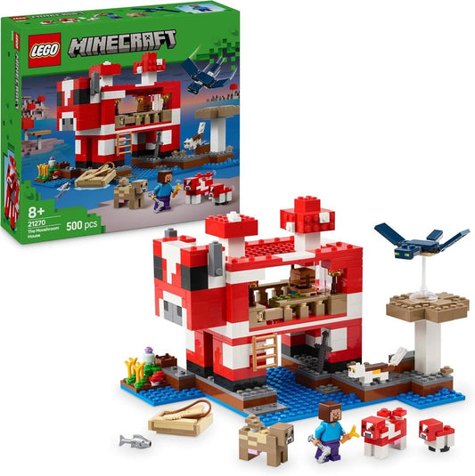 LEGO 21270 MINECRAFT - LA CASA DEL MOOSHROOM 