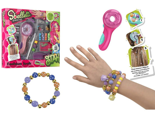MACCHINA CREA TRECCINE E CREA BRACCIALI ASSORTITI