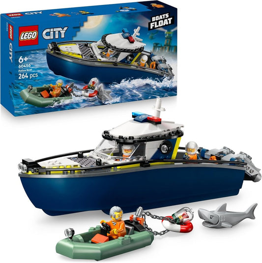 LEGO 60456 INSEGUIMENTO DEL MOTOSCAFO DELLA POLIZIA 