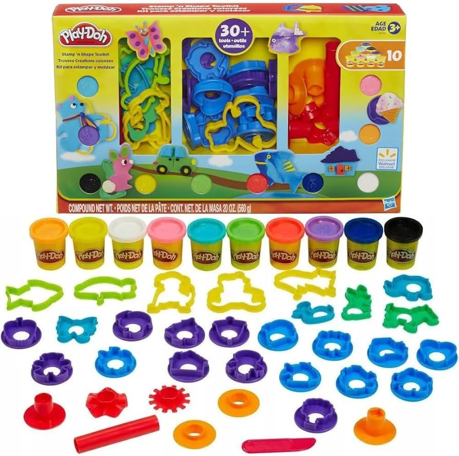 PLAY DOH STAMP AND SHAPE TOOLKIT