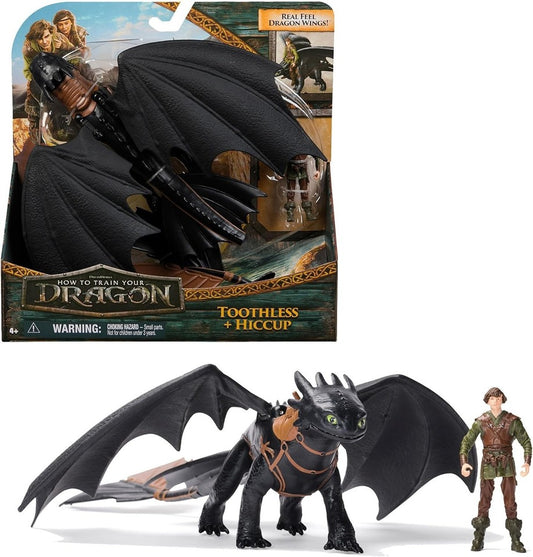 DRAGON TRAINER FIGURE SDENTATO E HICCUP