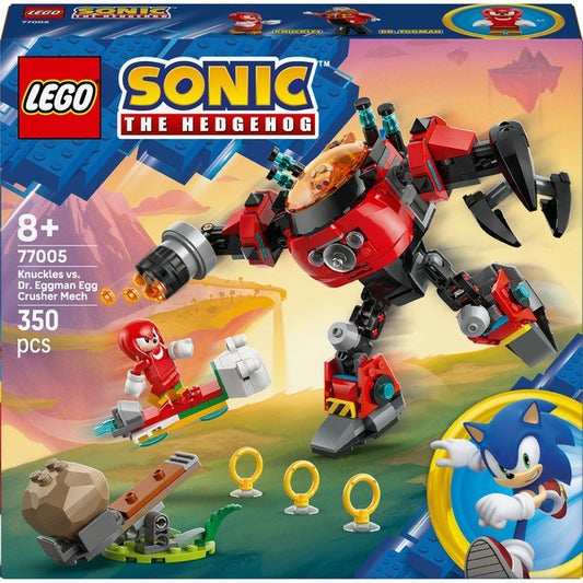 77005 LEGO SONIC THE EDGEHOG KNUCLES VS IL MECH EGG CRUSHER DEL DR EGGMAN