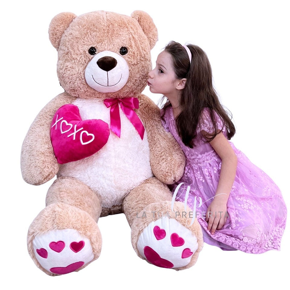 ORSO CON CUORE 110 CM 
